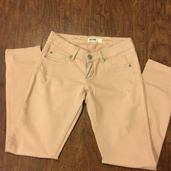 Garage  denim Skinny pink Jeans: Size 0 - Picture 2 of 4
